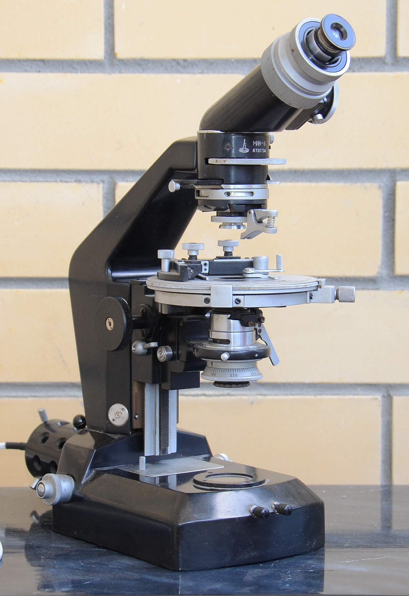 микроскоп мин-8 фото